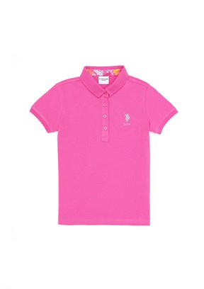 U.S. Polo Assn Kız Çocuk Polo Yaka T-Shirt