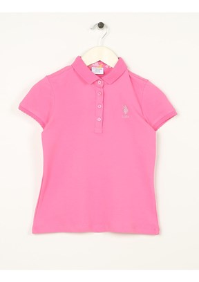 U.S. Polo Assn Kız Çocuk Polo Yaka T-Shirt