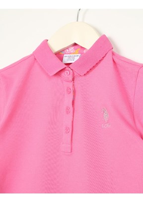 U.S. Polo Assn Kız Çocuk Polo Yaka T-Shirt