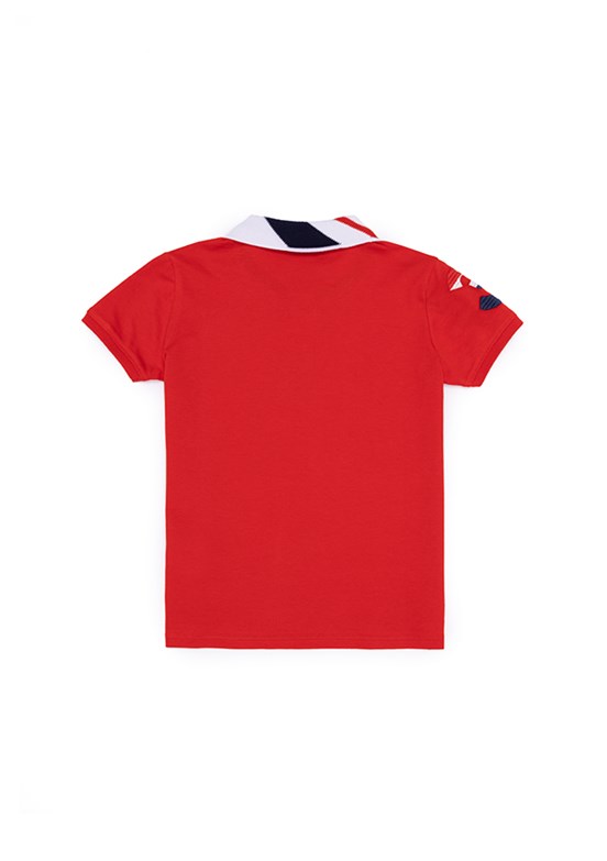 US POLO ASSN Kırmızı Erkek Çocuk Basic T-Shirt