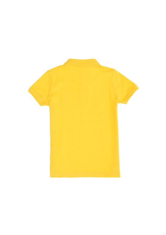 U.S. Polo Assn Sarı Erkek Çocuk Polo Yaka T-Shirt
