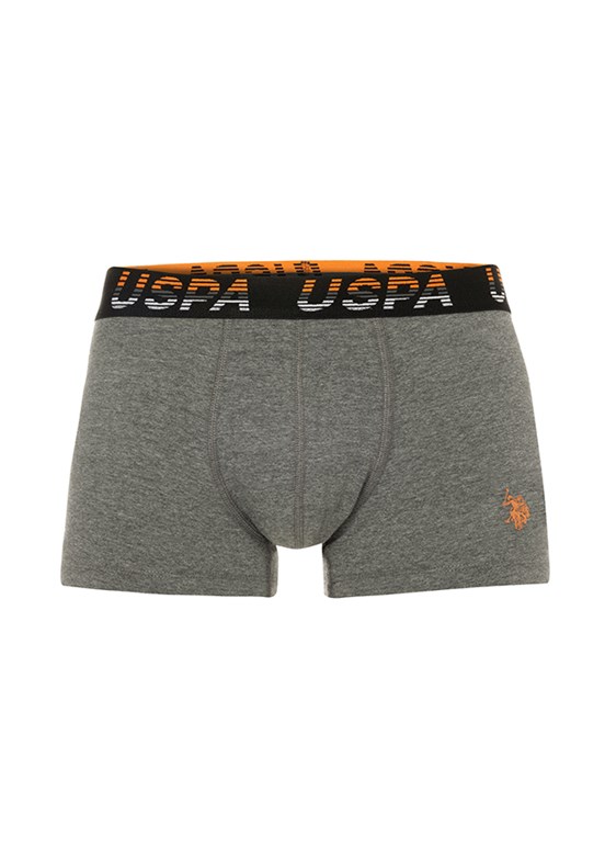 US POLO ASSN Turuncu Erkek Boxer