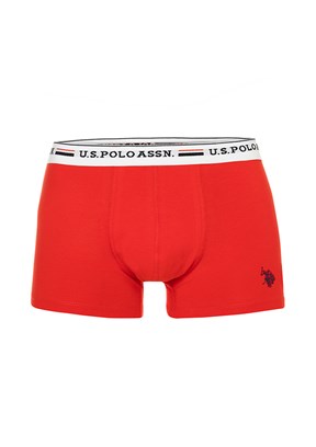 US POLO ASSN Kırmızı Erkek Boxer