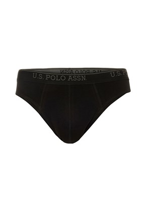 US POLO ASSN Siyah Erkek Slip