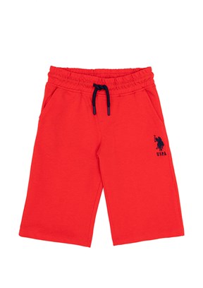 U.S. Polo Assn Kırmızı Erkek Çocuk Şort
