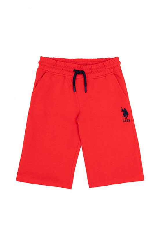 U.S. Polo Assn Kırmızı Erkek Çocuk Şort