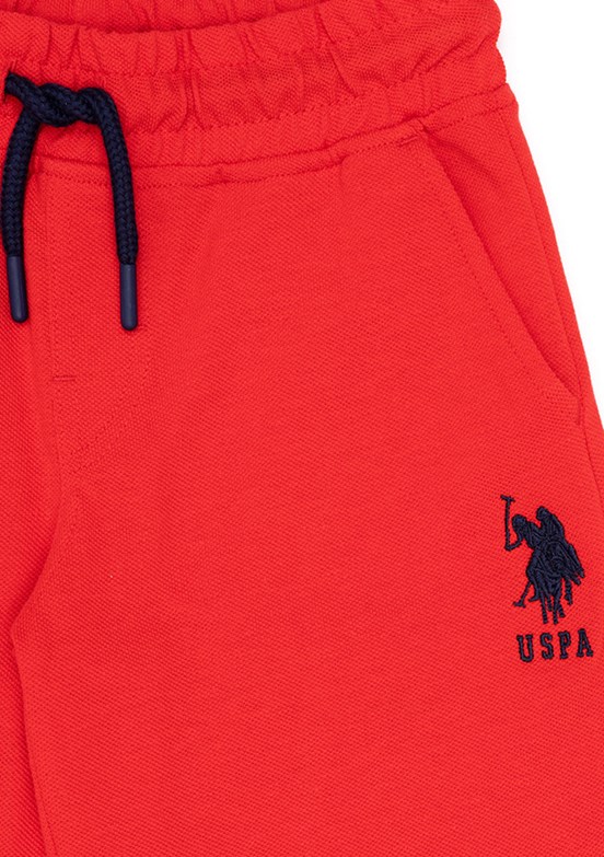 U.S. Polo Assn Kırmızı Erkek Çocuk Şort