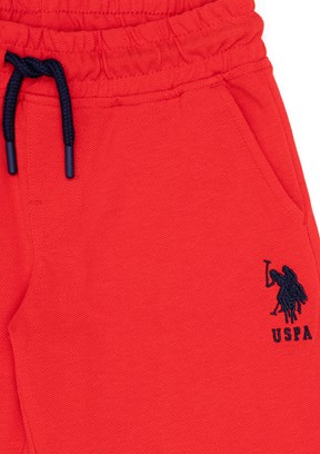 U.S. Polo Assn Kırmızı Erkek Çocuk Şort