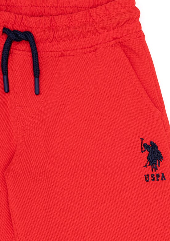 U.S. Polo Assn Kırmızı Erkek Çocuk Şort
