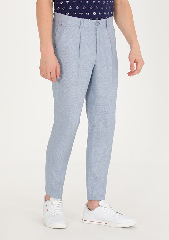 US POLO ASSN Mavi Erkek Chino Pantolon