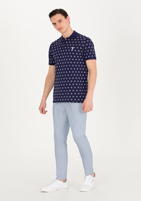 US POLO ASSN Mavi Erkek Chino Pantolon