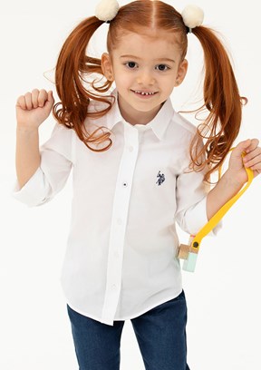 U.S. Polo Assn Kız Bebek Gömlek