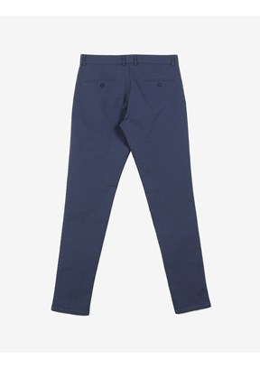 Süvari Mavi Erkek Slim Pantolon