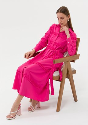 Pierre Cardin Kadın Dokuma Elbise