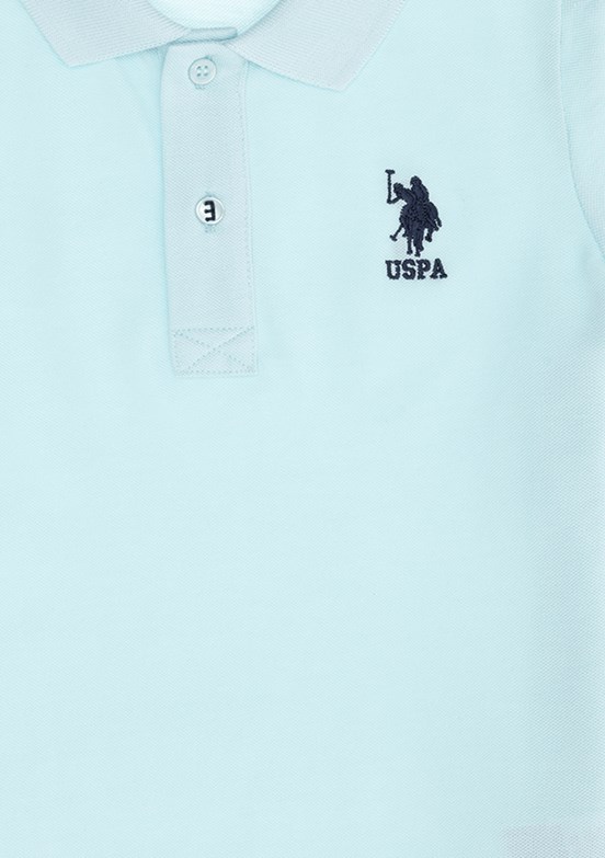 US POLO ASSN Yeşil Erkek Çocuk Polo Yaka T-Shirt