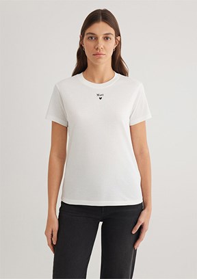 MAVİ Beyaz Kadın Baskılı T-Shirt