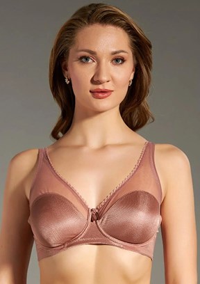 NEW BRA Bej Kadın Kutulu Toparlayıcı Sütyen