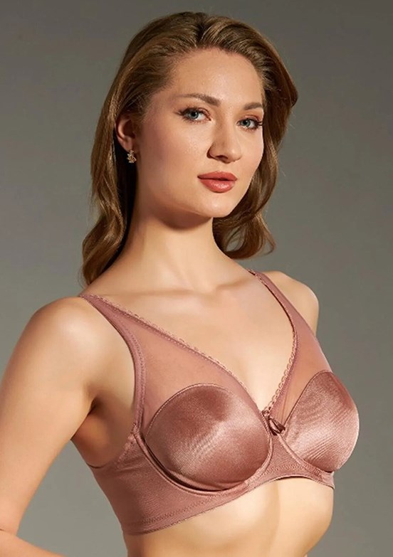 NEW BRA Bej Kadın Kutulu Toparlayıcı Sütyen