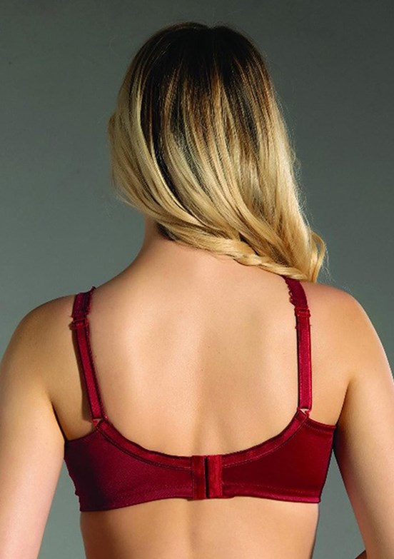 NEW BRA Bordo Kadın Kutulu Toparlayıcı Sütyen