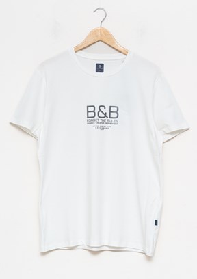 Back & Bond Erkek Örme T-Shirt
