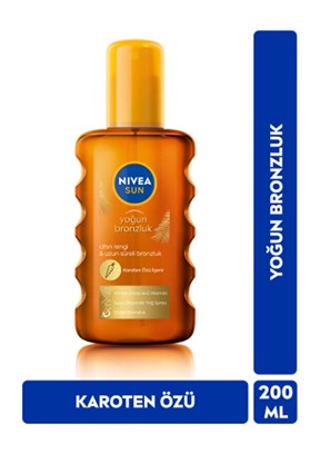 Nivea Sun Kartn Öz Brnz Spy Güneş Yağı 200Ml