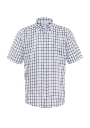 COTTON REGULAR KISA KOL, L, Beyaz