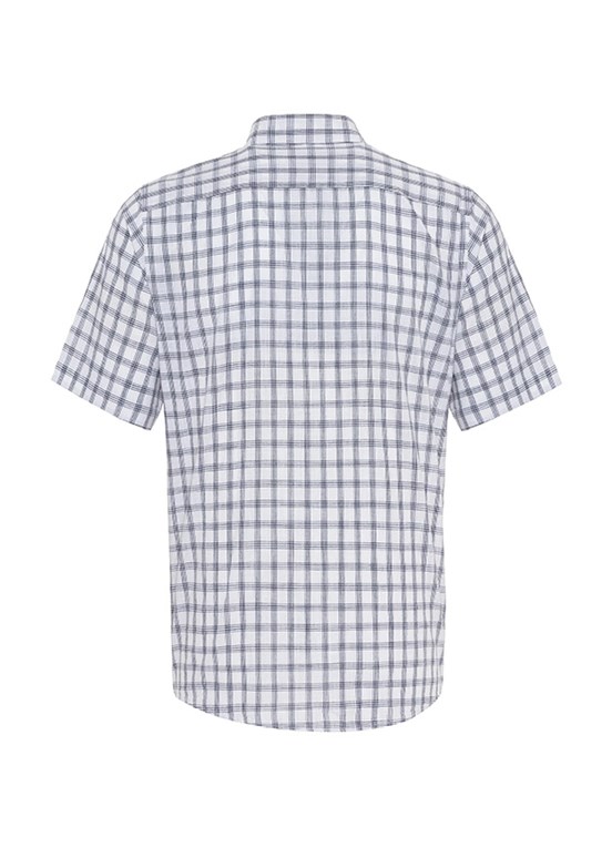 COTTON REGULAR KISA KOL, L, Beyaz