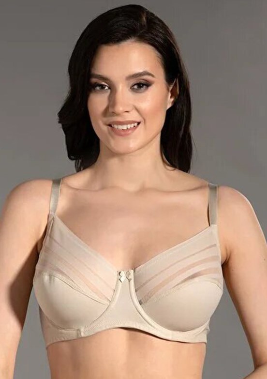 NEW BRA Bej Kadın Kutulu Toparlayıcı Sütyen