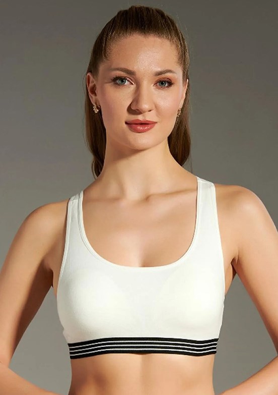 NEW BRA - 3381350000 Kadın Beyaz Sütyen