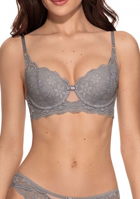 NEW BRA Antrasit Kadın Sport Line Kadın Sütyen