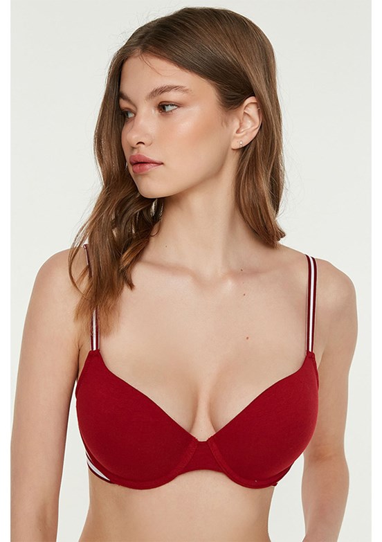 New Bra Bordo Kadın Sütyen