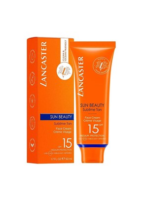 Lancaster Unisex Sun Beauty Face Cream Spf15 50 Ml Güneş Koruyucu Yüz Kremi