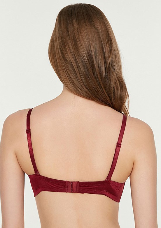 NEW BRA Bordo Kadın Südyen