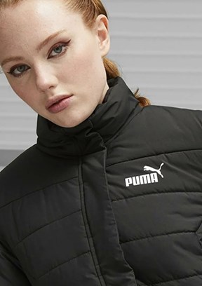 Puma Siyah Kadın ESS+ Padded Şişme Mont