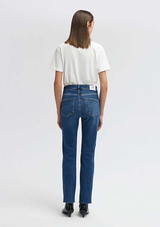 MAVİ Viola Mavi Premium Vintage Koyu Mavi Jean Pantolon