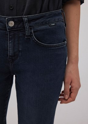 Mavi Çok Renkli Kadın Boyfriend Jean Pantolon