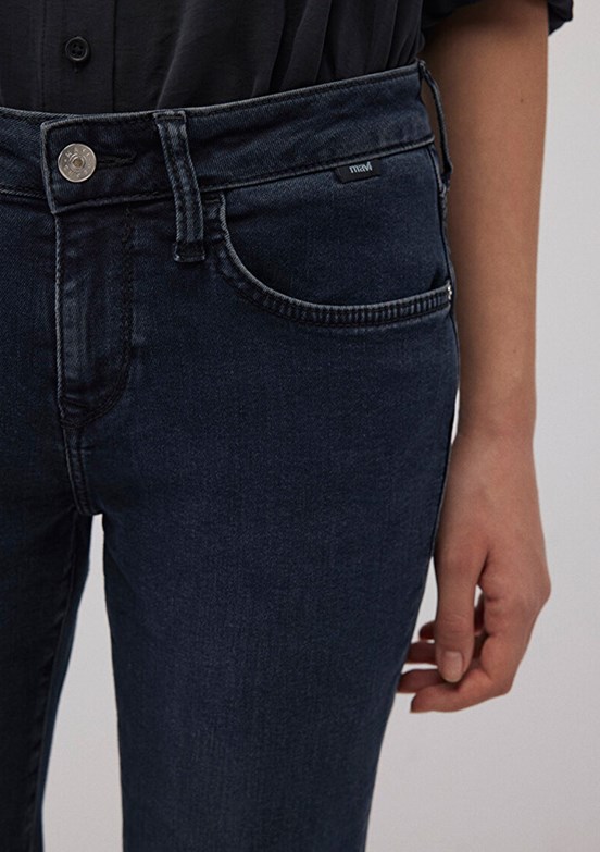 Mavi Çok Renkli Kadın Boyfriend Jean Pantolon
