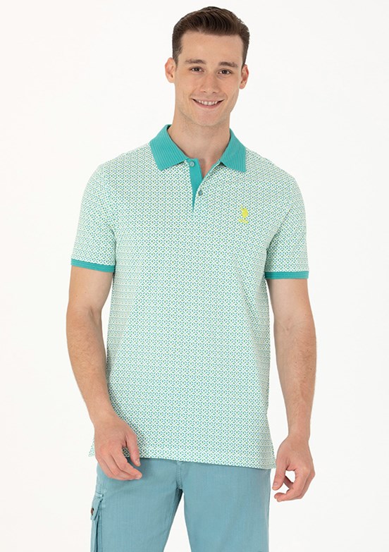 US POLO ASSN Kahverengi Erkek Dokuma Gömlek