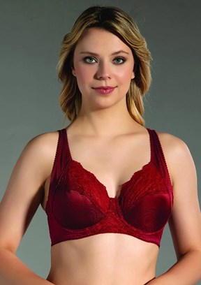 NEW BRA Bordo Toparlayıcı Kadın Sütyen