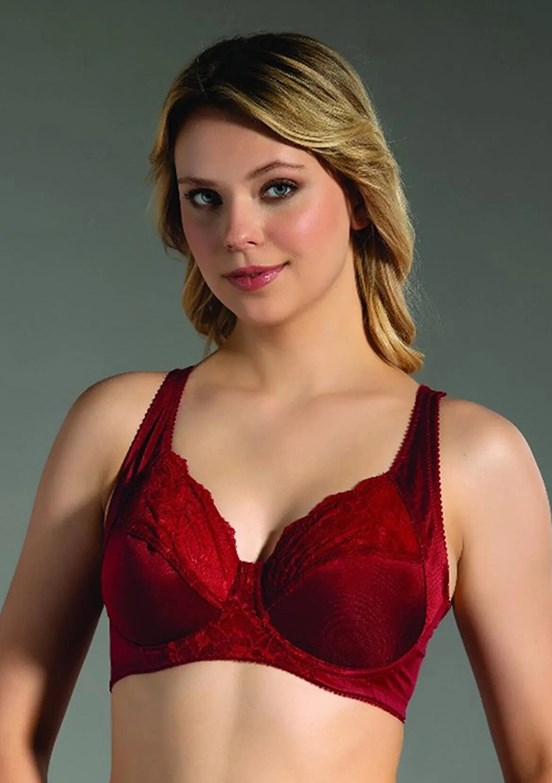 NEW BRA Bordo Toparlayıcı Kadın Sütyen