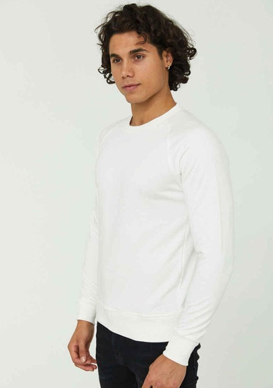 CAZADOR CAZ 5610 - 23KCEEO05610 Erkek Beyaz 3 İplik Sweatshirt