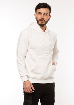 Cazador Beyaz Erkek 3 İplik Sweatshirt