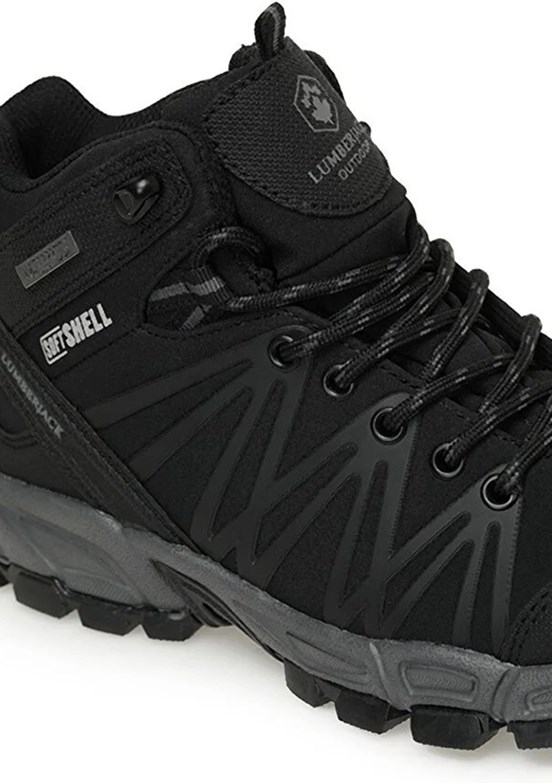 LUMBERJACK 3W Shell HI G 3Pr - A10138979512010 Unısex Siyah Outdor Ayakkabı
