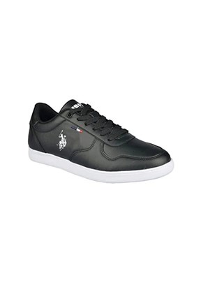 US POLO 3W Thunder Wmn 3Pr - A10139224212010 Kadın Siyah Sneaker Ayakkabı