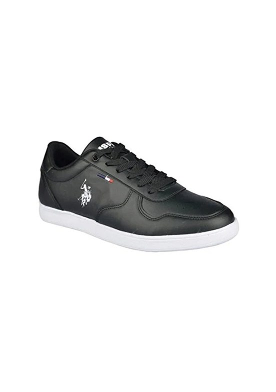 US POLO 3W Thunder Wmn 3Pr - A10139224212010 Kadın Siyah Sneaker Ayakkabı