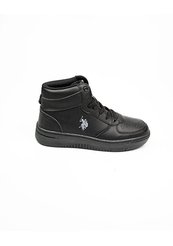 US POLO Arısto Gsn Hı 3Pr - A10138989112010 Unısex Siyah Sneaker Ayakkabı