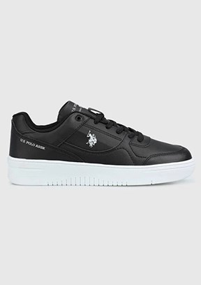 US POLO ASSN - A10139022212010 Kadın Siyah Sneaker Ayakkabı