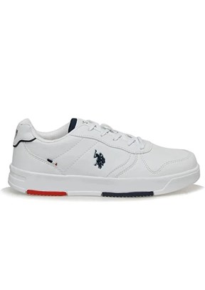 US POLO 3W Andreı Wmn 3Pr - A10138988512010 Kadın Beyaz Sneaker Ayakkabı