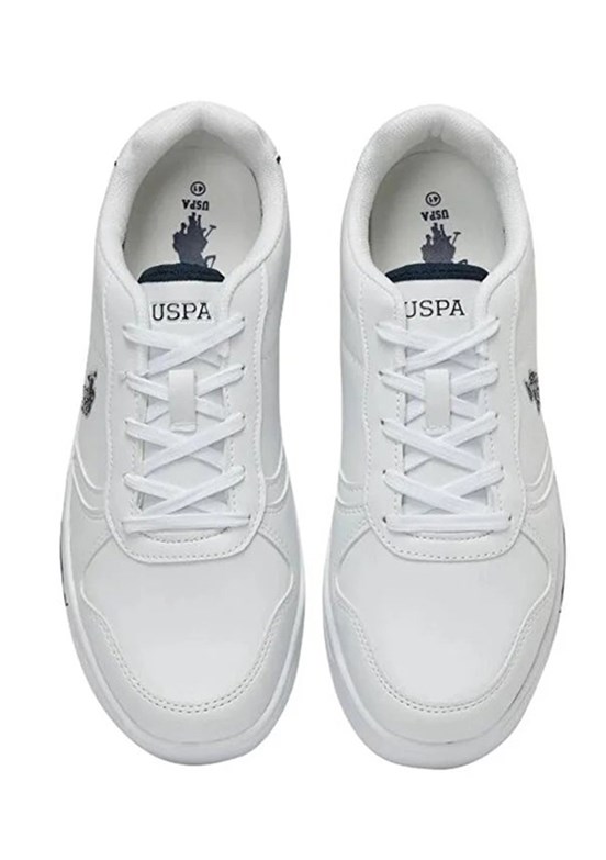 US POLO 3W Andreı Wmn 3Pr - A10138988512010 Kadın Beyaz Sneaker Ayakkabı