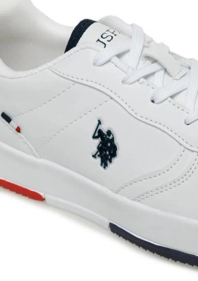 US POLO 3W Andreı Wmn 3Pr - A10138988512010 Kadın Beyaz Sneaker Ayakkabı